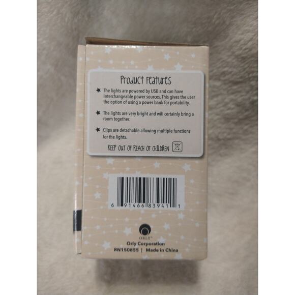 ZSJWL 1.2m/47.25in. Short Curtain Lights with 8 Hook for Small Windows, 96 LED - Picture 2 of 4